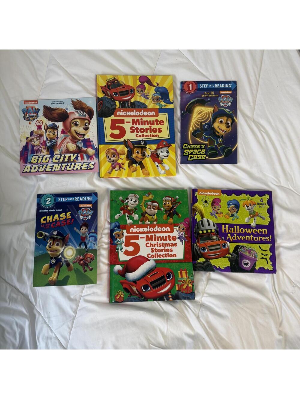 Paw Patrol Book Lot Nickelodeon